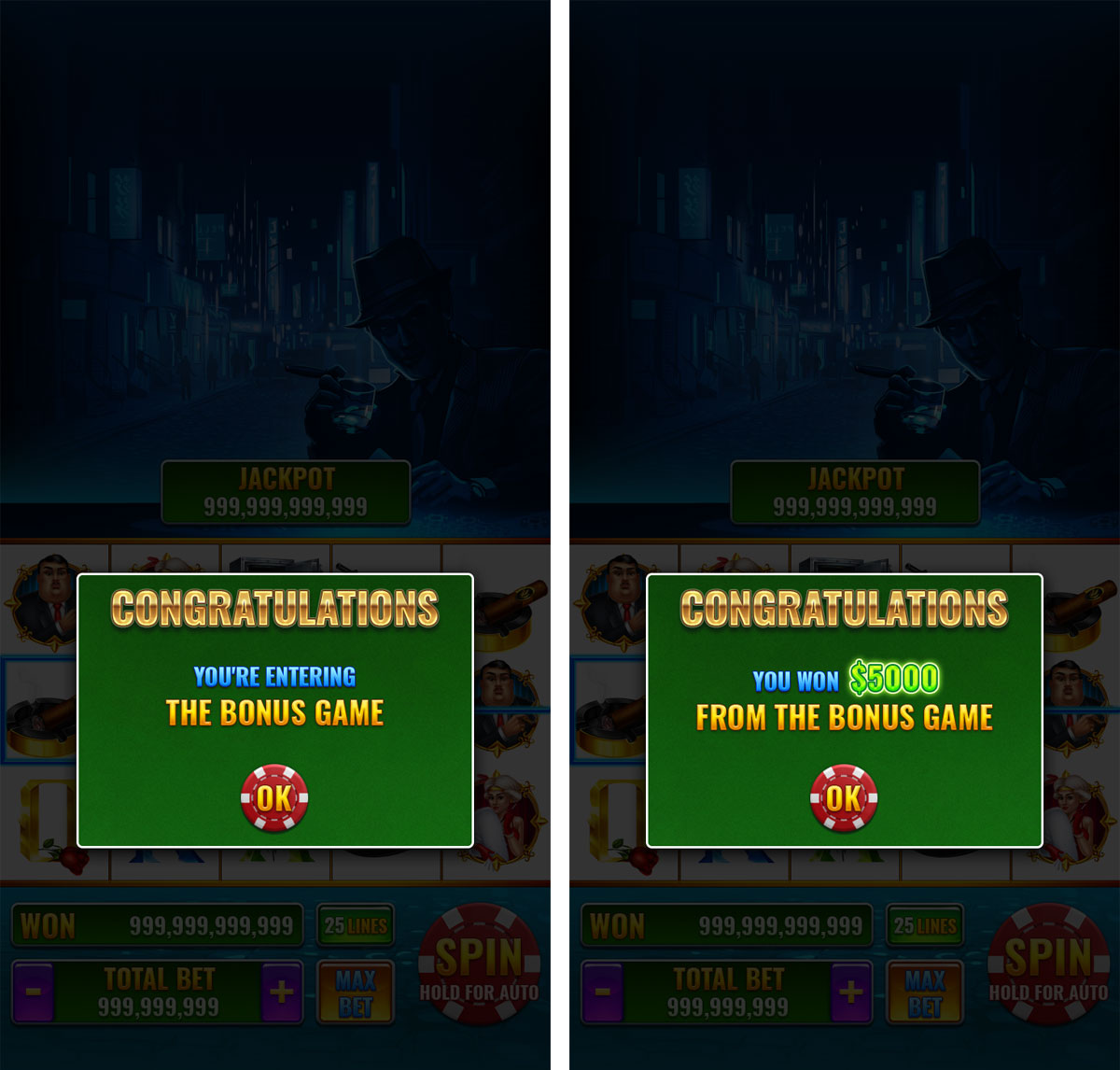 Lucky Mafia blog popups