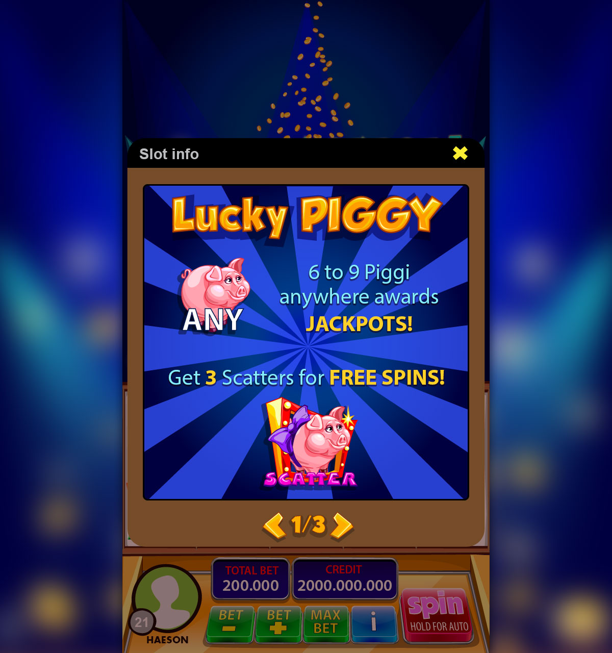 Lucky Piggy blog rules