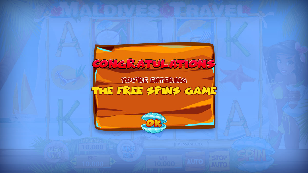 Maldives Travel popup