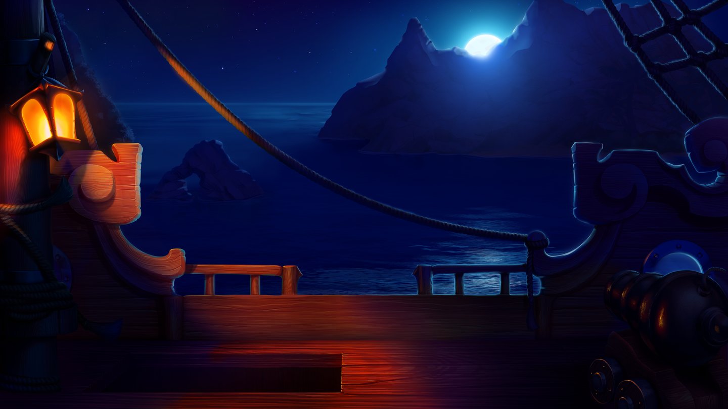 Neverland Background Night