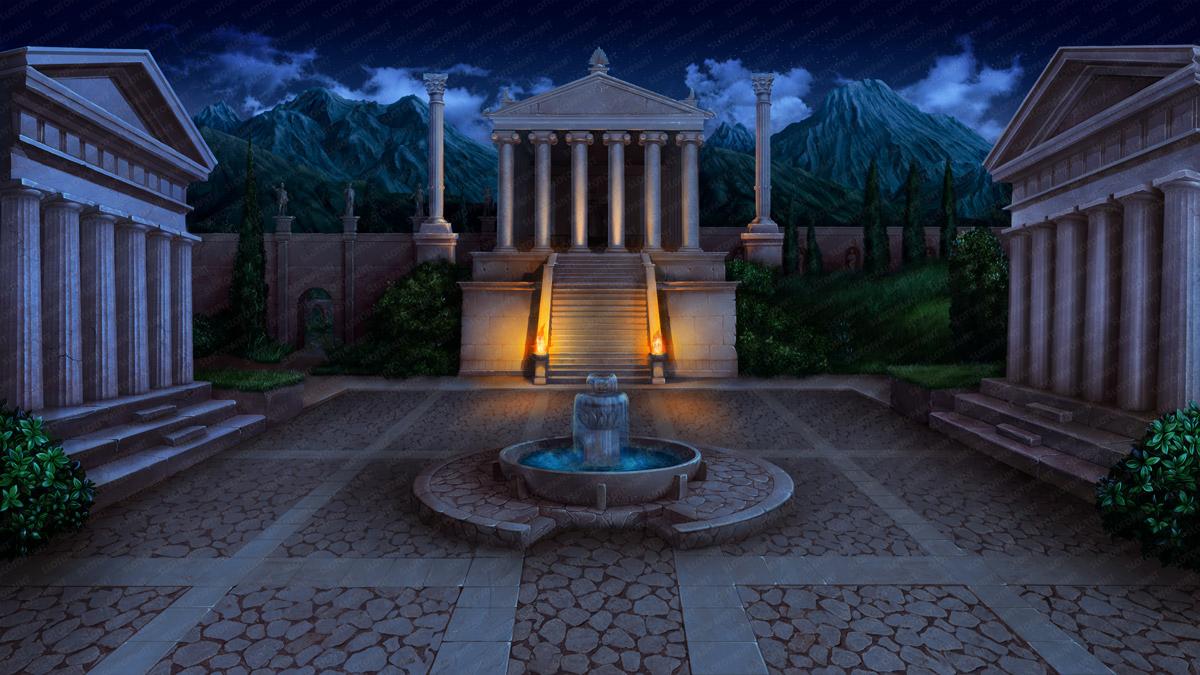 Roman Goddesses Background night