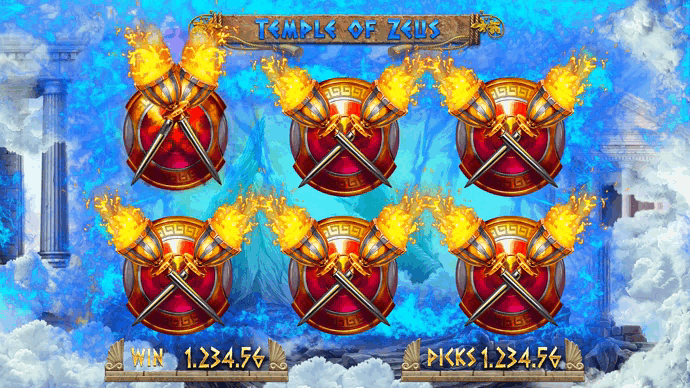 Temple of Zeus bonus game