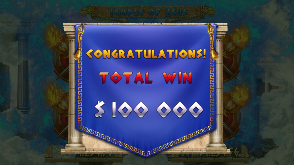 Temple of Zeus popup