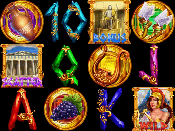 Temple of Zeus symbols