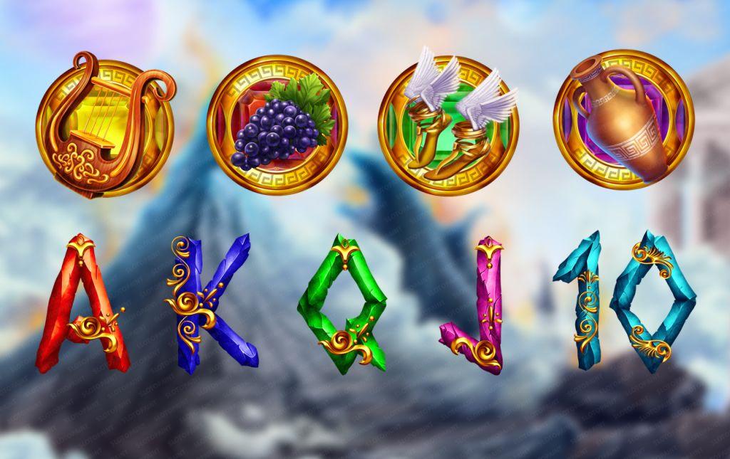 Temple of Zeus symbols