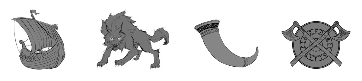 Thor regular symbols sketches