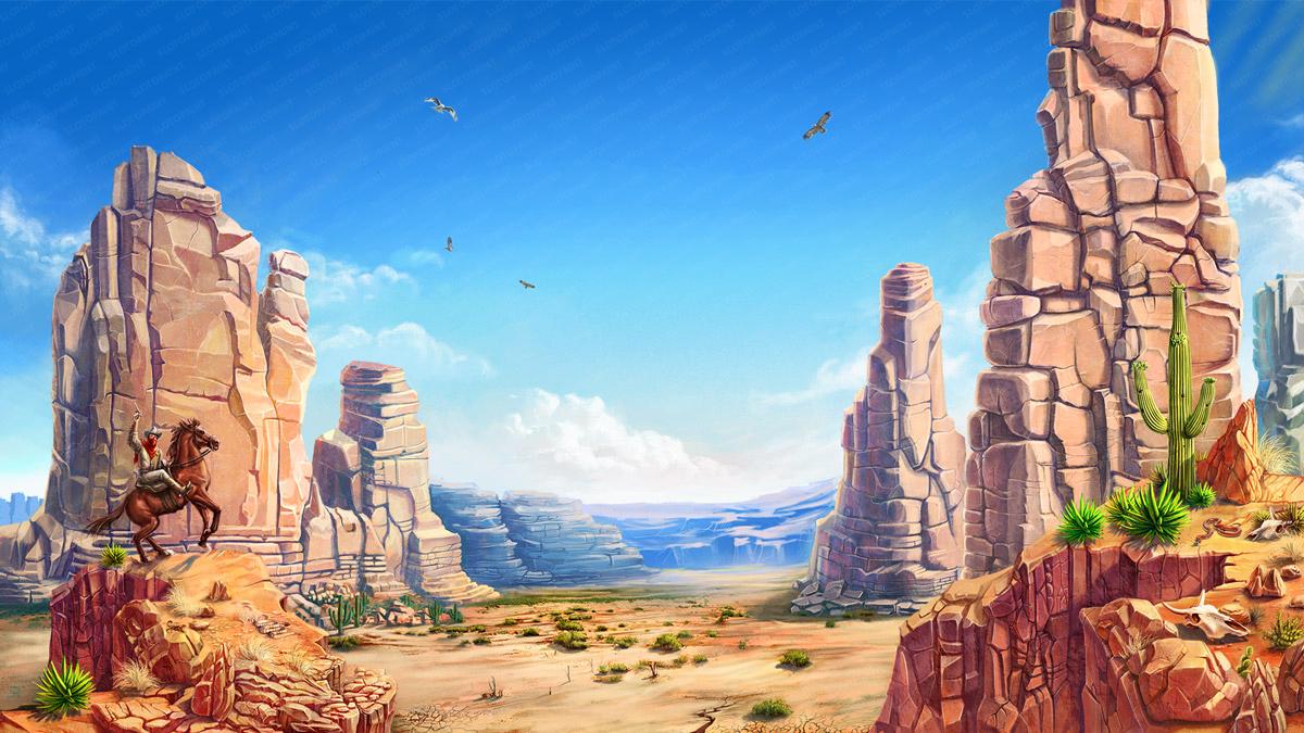 West Wanted Background