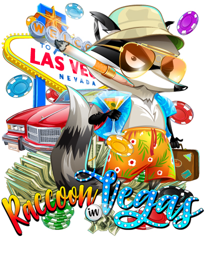Raccoon in Vegas