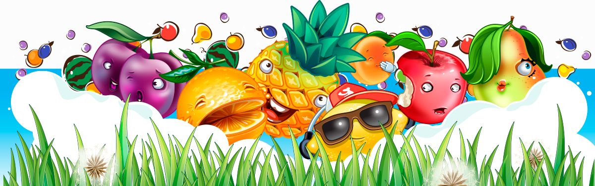 set fruitcocktail banner