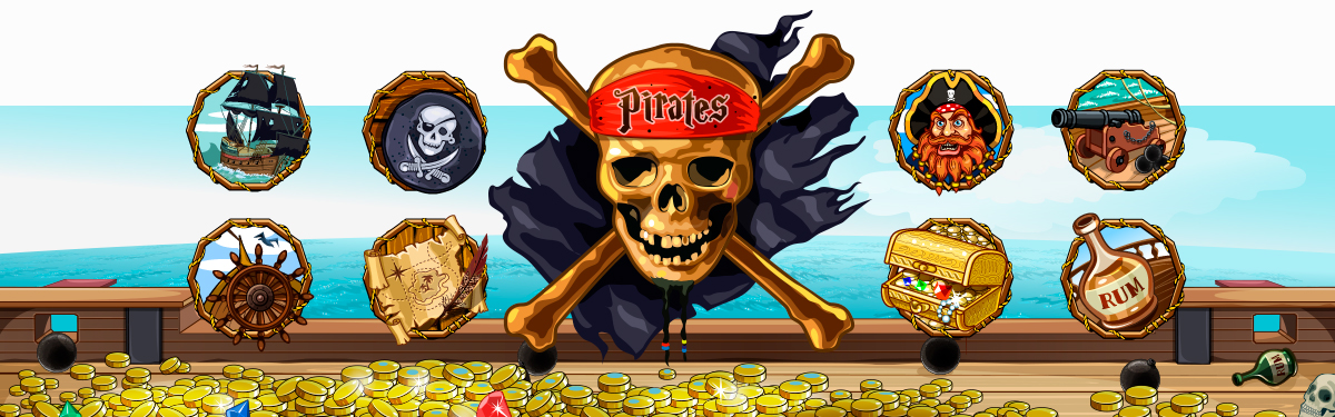 set pirates banner