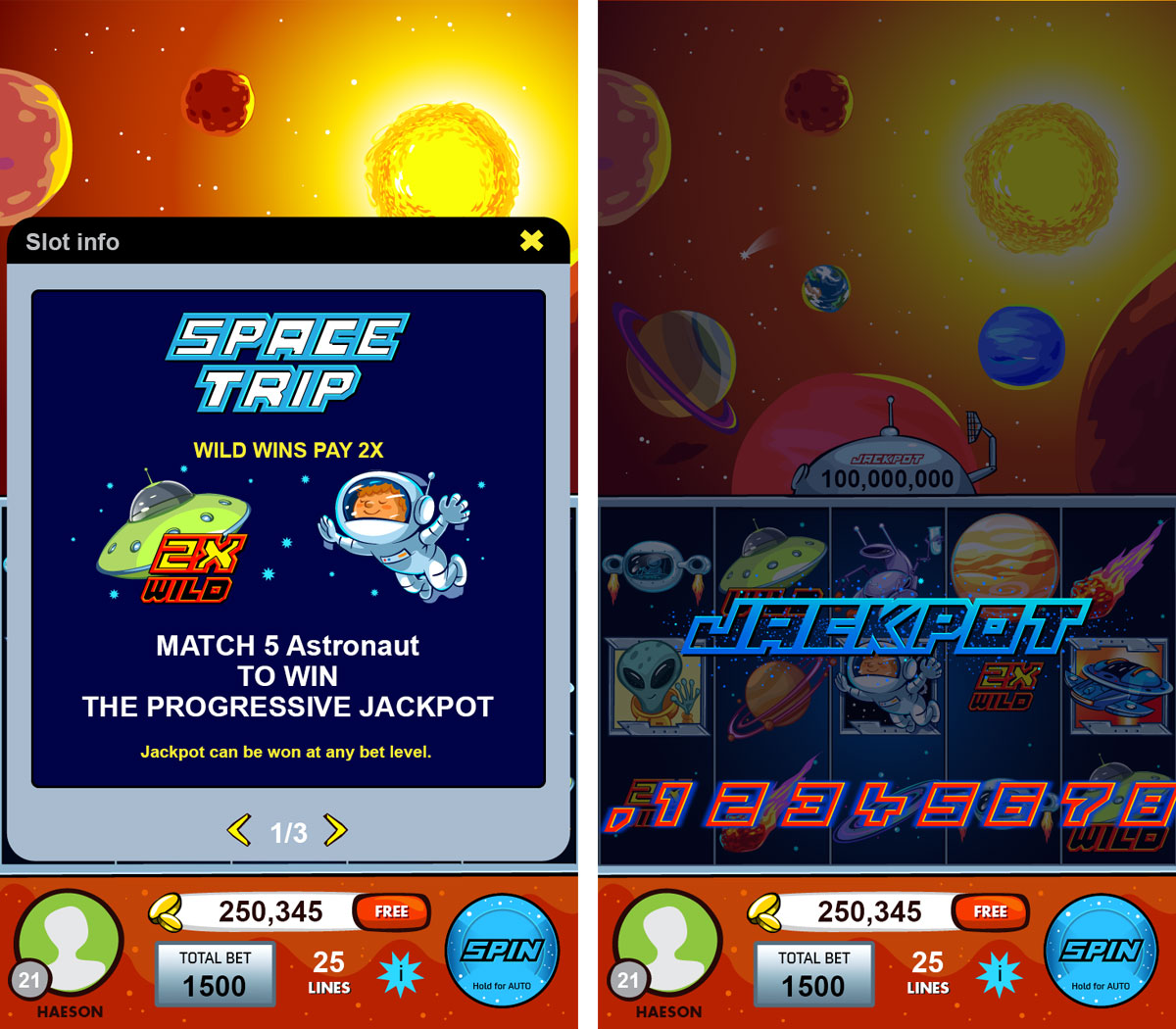 space trip blog info