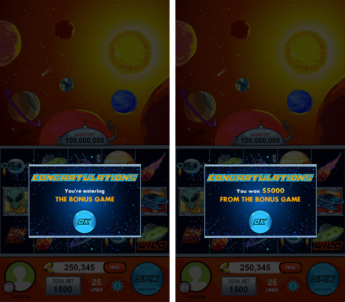 space trip blog popups