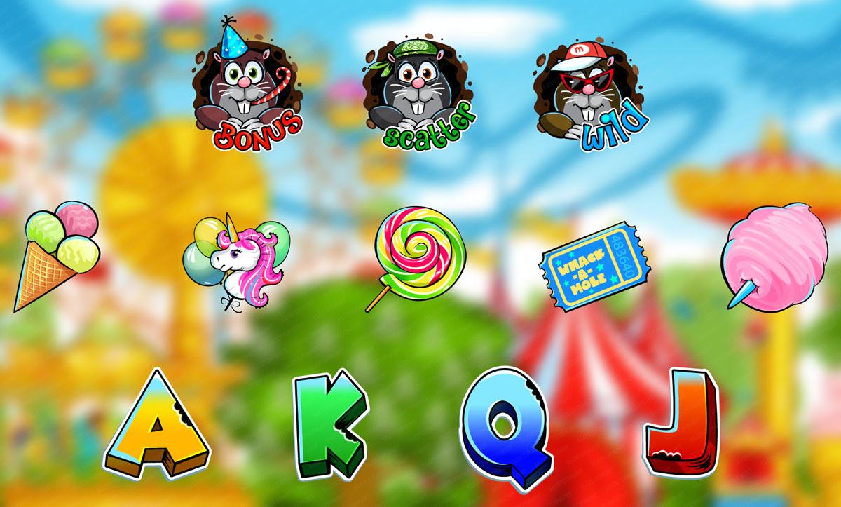 whack a mole symbols