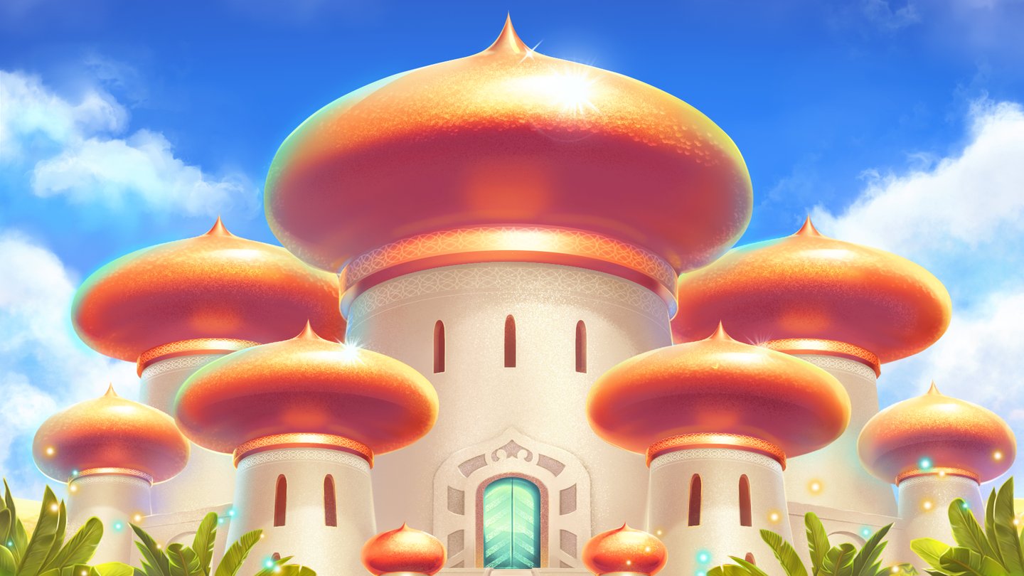 Aladdins Genie Background