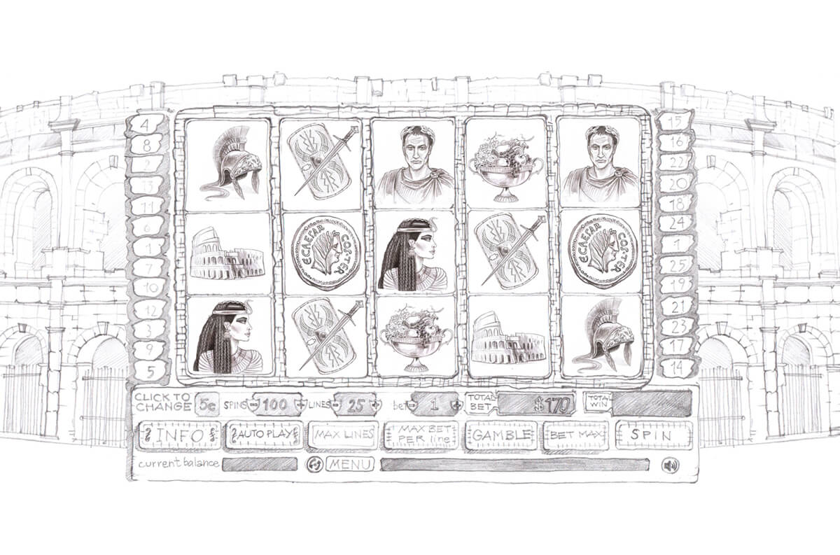 Caesars Empire Sketch