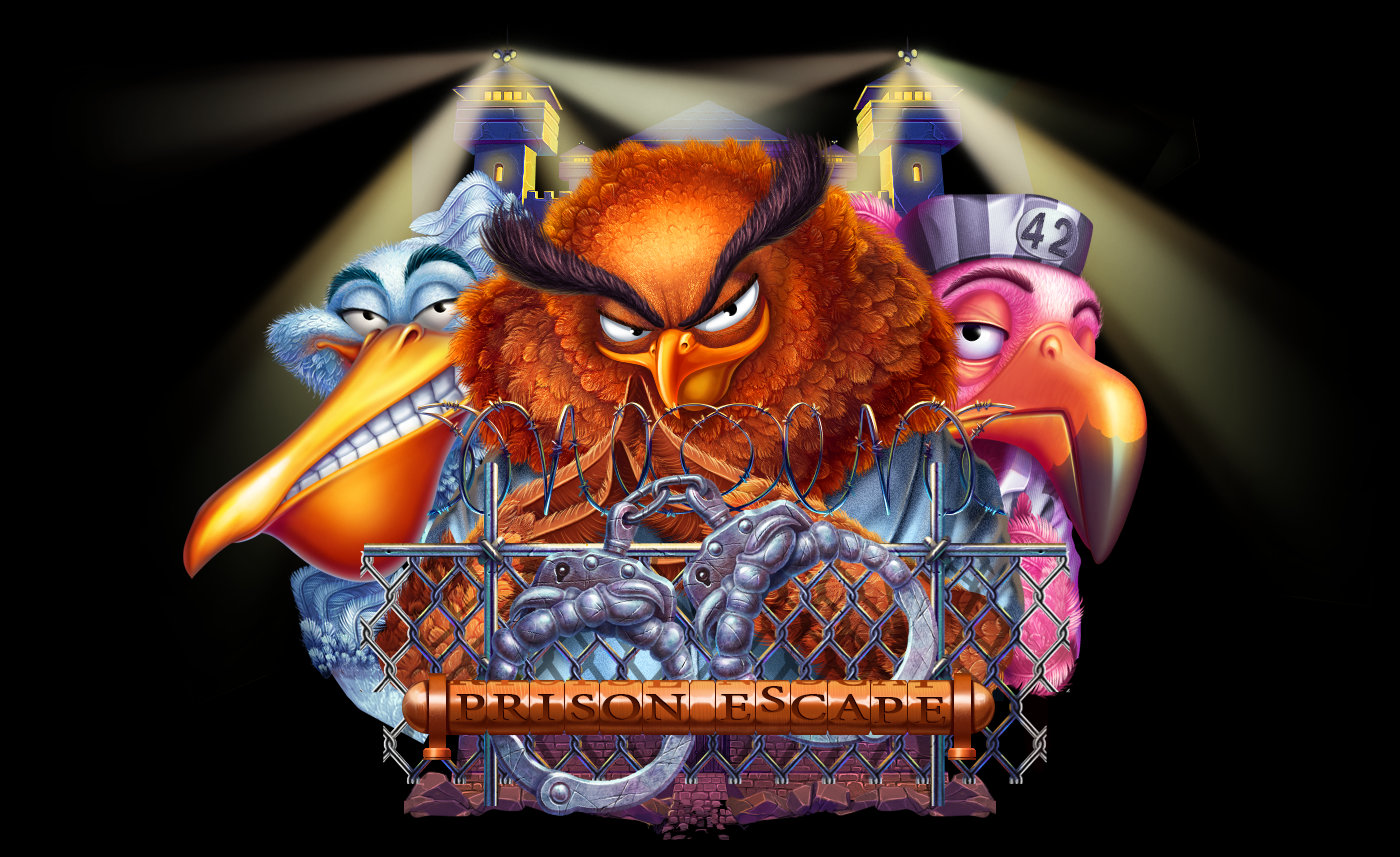 Prison Escape Background Logo